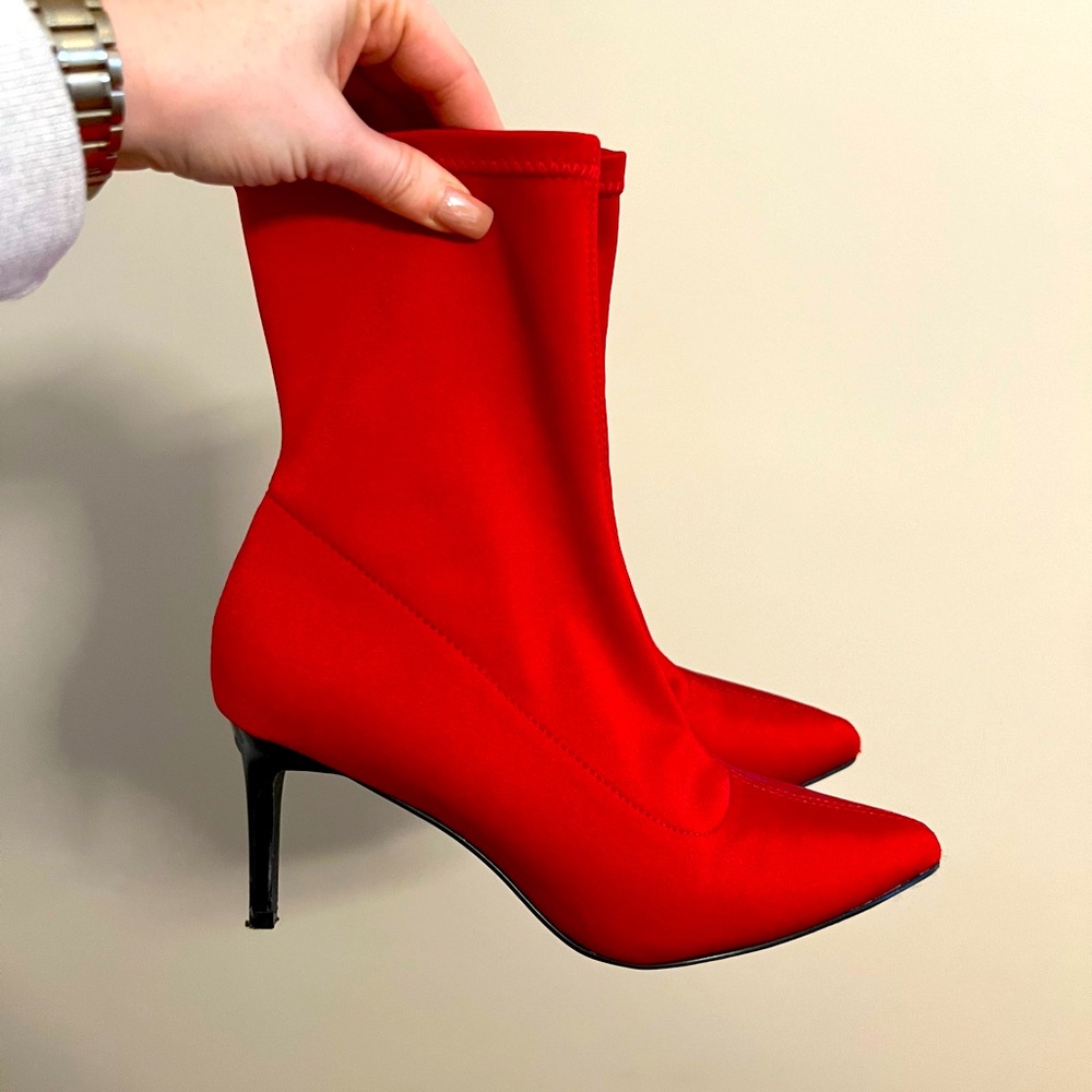 Red Sock Booties